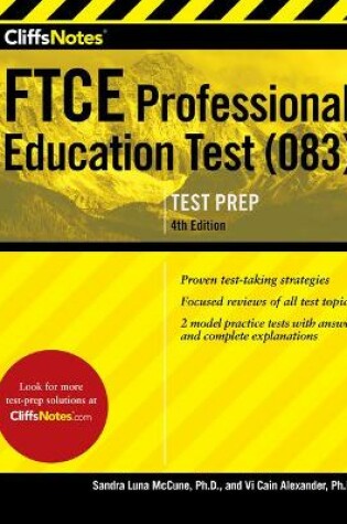 Cover of Cliffsnotes FTCE Professional Education Test (083), 4th Edition