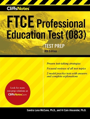 Book cover for Cliffsnotes FTCE Professional Education Test (083), 4th Edition