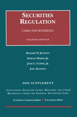 Cover of Jennings Securit Reg Case&Mats