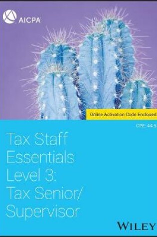 Cover of Tax Staff Essentials, Level 3