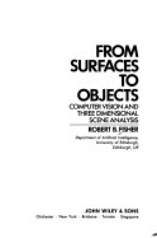 Cover of From Surfaces to Objects