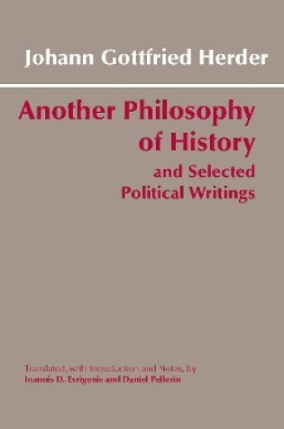 Cover of Another Philosophy of History and Selected Political Writings