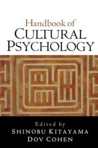 Cover of Handbook of Cultural Psychology