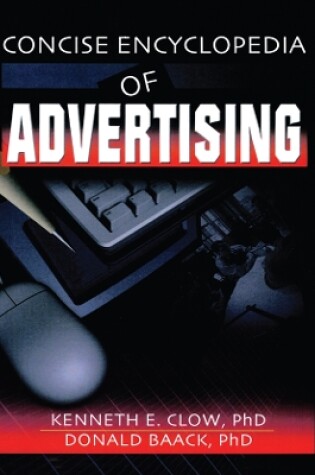 Cover of Concise Encyclopedia of Advertising