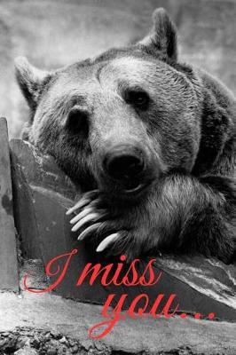 Book cover for I miss you...