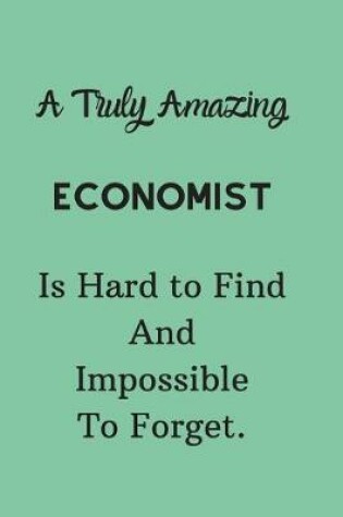 Cover of A Truly Amazing Economist Is Hard To Find And Impossible To Forget