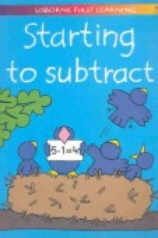 Cover of Starting to Subtract