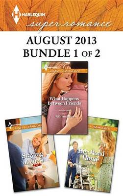 Book cover for Harlequin Superromance August 2013 - Bundle 1 of 2