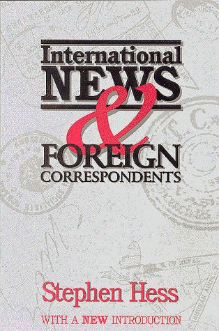 Cover of International News and Foreign Correspondents