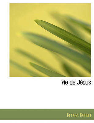 Book cover for Vie de Jesus