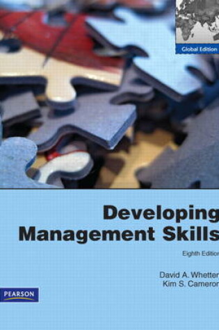 Cover of Whetten: Developing Management Skills plus MyManagementLab, Global Edition, 8e