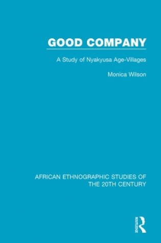 Cover of Good Company