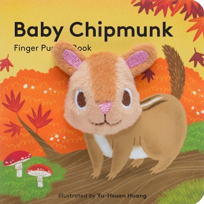 Book cover for Baby Chipmunk: Finger Puppet Book