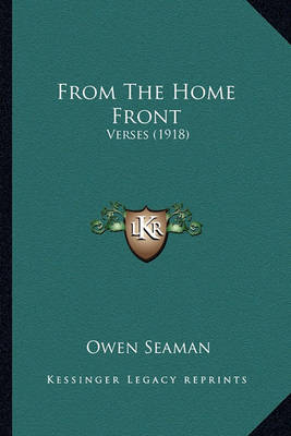 Book cover for From the Home Front from the Home Front