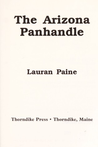 Cover of Arizona Panhandle