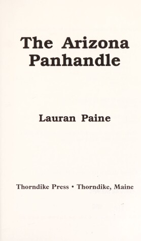 Book cover for Arizona Panhandle