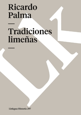 Book cover for Tradiciones Limenas