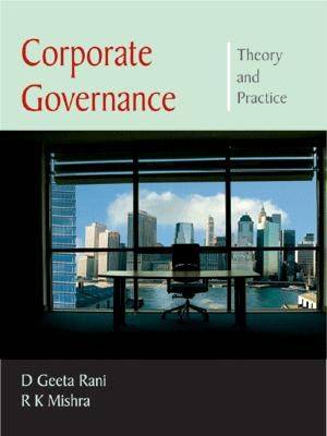 Book cover for Corporate Governance