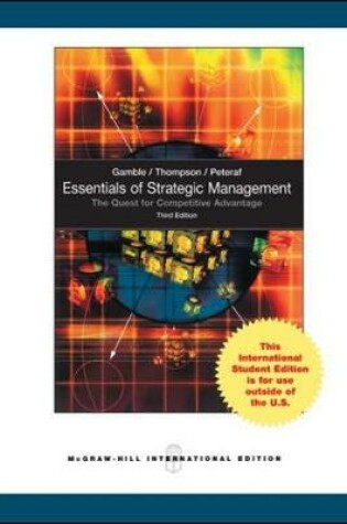 Cover of ESSENTIALS OF STRATEGIC MANAGEMENT