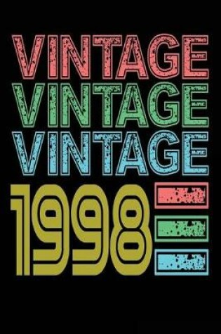 Cover of Vintage Vintage Vintage 1998