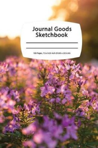 Cover of Journal Goods Sketchbook - Bloom Sun