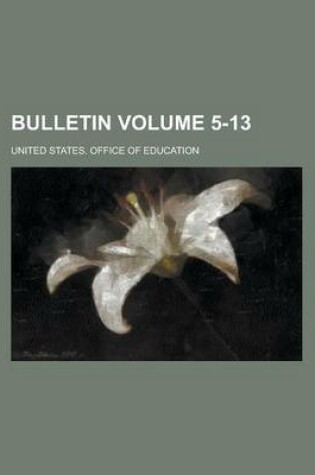 Cover of Bulletin Volume 5-13