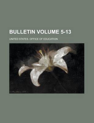 Book cover for Bulletin Volume 5-13