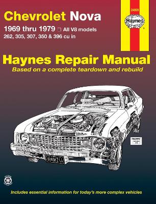 Book cover for Chevrolet Nova (69 - 79)