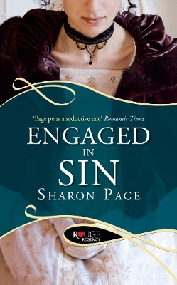 Book cover for Engaged in Sin: A Rouge Regency Romance