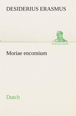 Book cover for Moriae encomium. Dutch