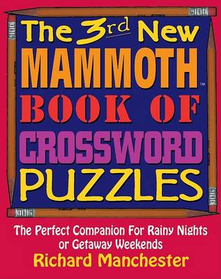 Book cover for 3rd New Mammoth Bk Crosswords(