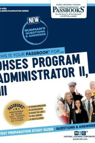 Cover of Dhses Program Administrator II, III (C-4782)