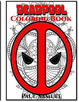 Book cover for Deadpool Coloring Book for Adult