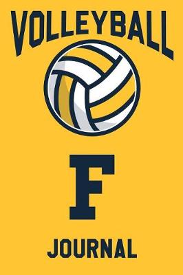 Book cover for Volleyball Journal F