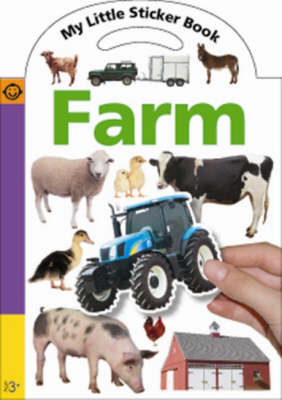 Book cover for Pancake - My Little Sticker Book - Farm