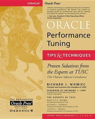 Book cover for Oracle Performance Tuning Tips and Techniques