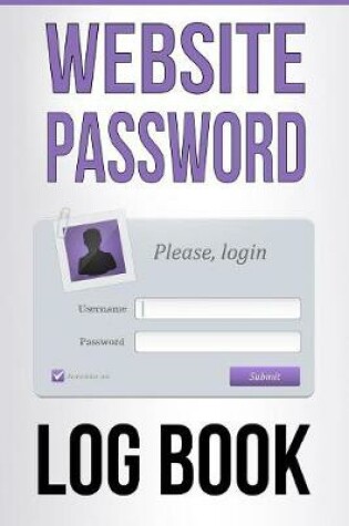 Cover of Website Password Log Book