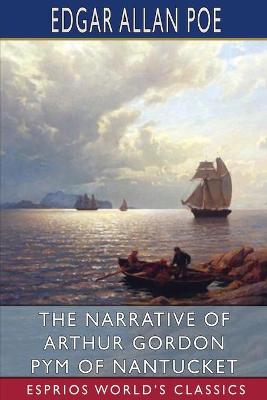 Book cover for The Narrative of Arthur Gordon Pym of Nantucket (Esprios Classics)
