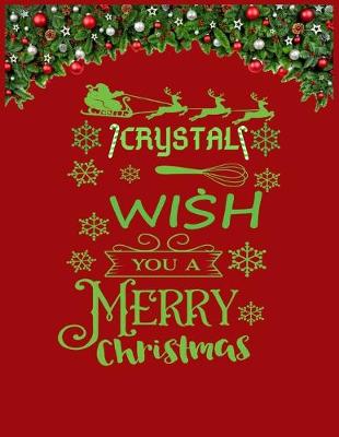 Book cover for CRYSTAL wish you a merry christmas