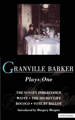 Book cover for Granville Barker Plays: 1