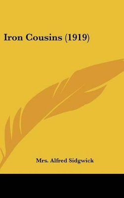 Book cover for Iron Cousins (1919)