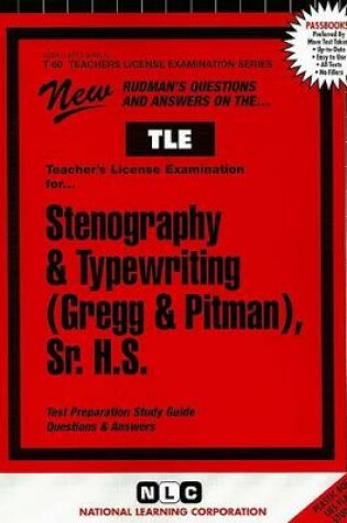 Cover of Stenography & Typewriting (Gregg & Pitman), Sr. H.S.