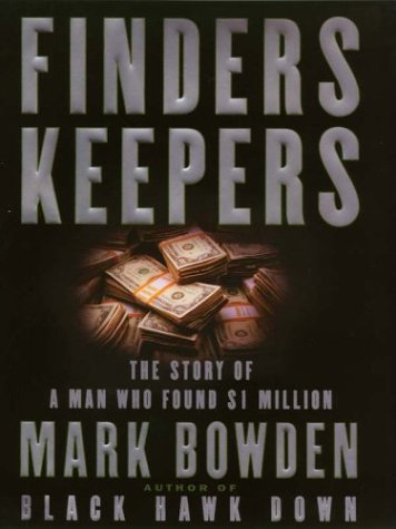 Book cover for Finders Keepers the Story of a Man Who Found $1 Million