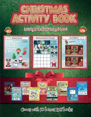 Book cover for Activity Books for Kids Aged 4 to 6 (Christmas Activity Book)