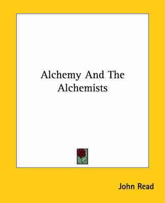 Book cover for Alchemy and the Alchemists