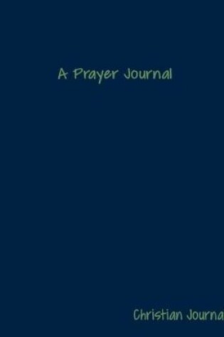 Cover of A Prayer Journal