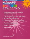 Book cover for Spectrum Spelling Workbook Grade 3 Use 1561899232