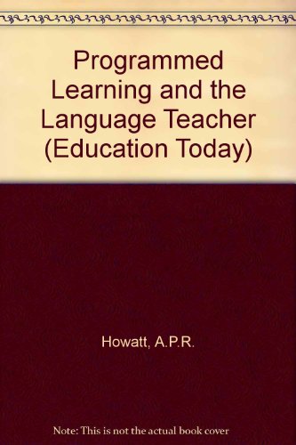 Cover of Programmed Learning and the Language Teacher