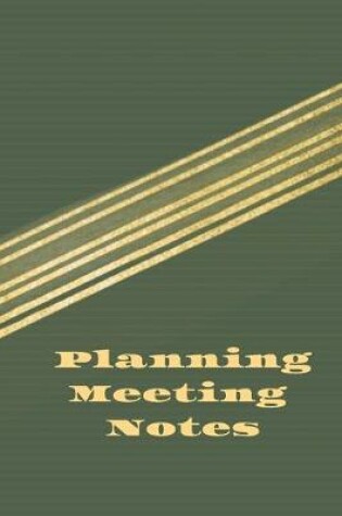 Cover of Planning Meeting Notes