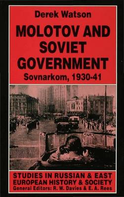 Cover of Molotov and Soviet Government